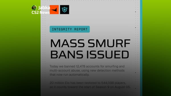 FACEIT забанил более 8 000 аккаунтов за один день