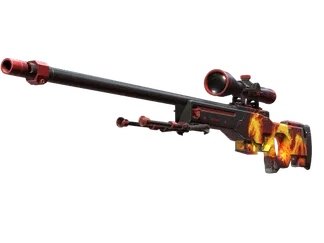 AWP | Wildfire (Well-Worn)