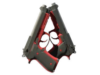 StatTrak™ Dual Berettas | Panther (Field-Tested)