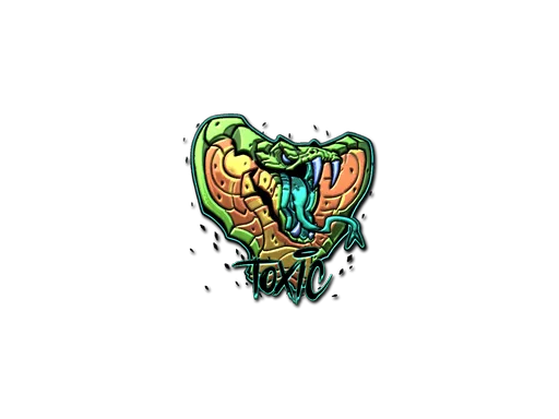 Sticker | Toxic (Foil)