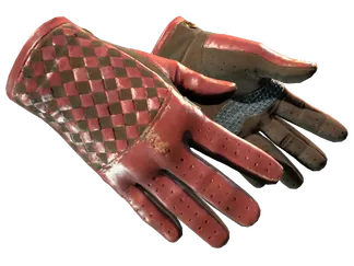 ★ Driver Gloves | Crimson Weave (Well-Worn)