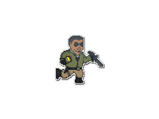 Sticker | Retro Leet