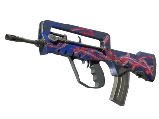 StatTrak™ FAMAS | Afterimage (Minimal Wear)