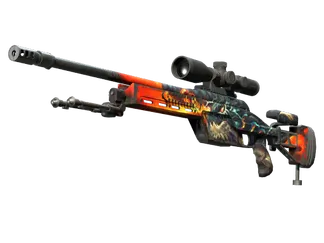 SSG 08 | Dragonfire (Field-Tested)