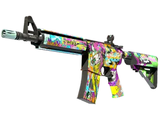 M4A4 | In Living Color (Minimal Wear)