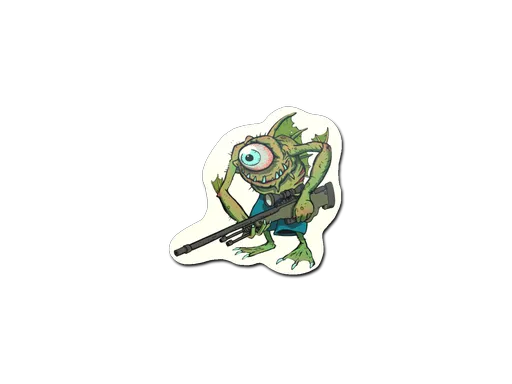 Sticker | Green Cyclawps