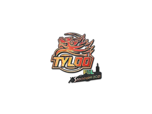 Sticker | Tyloo (Holo) | Stockholm 2021