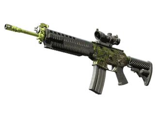 Souvenir SG 553 | Lush Ruins (Well-Worn)