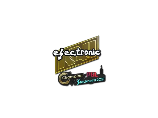 Sticker | electroNic | Stockholm 2021