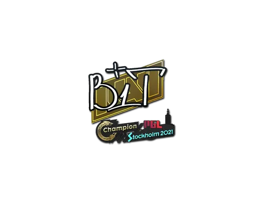 Sticker | b1t | Stockholm 2021