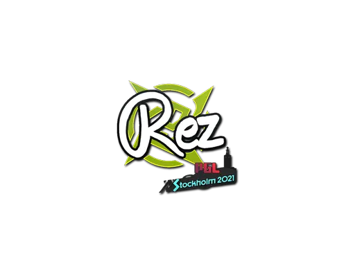 Sticker | REZ | Stockholm 2021