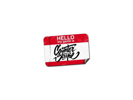 Sticker | Hi, My Game Is
