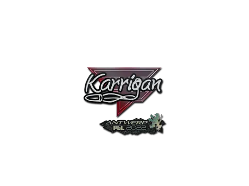 Sticker | karrigan | Antwerp 2022
