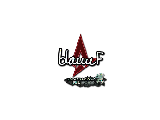 Sticker | blameF (Glitter) | Antwerp 2022