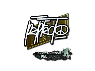 Sticker | Perfecto (Glitter) | Antwerp 2022