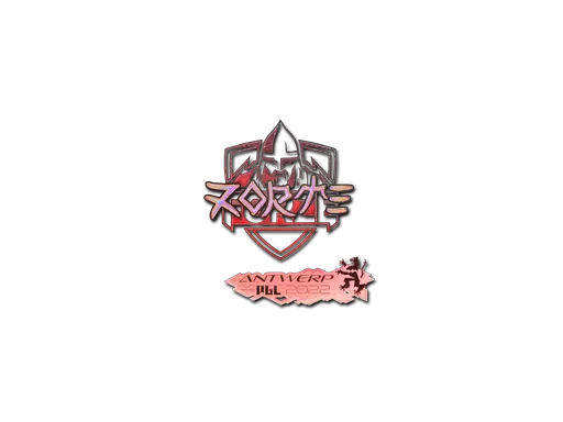 Sticker | zorte (Holo) | Antwerp 2022