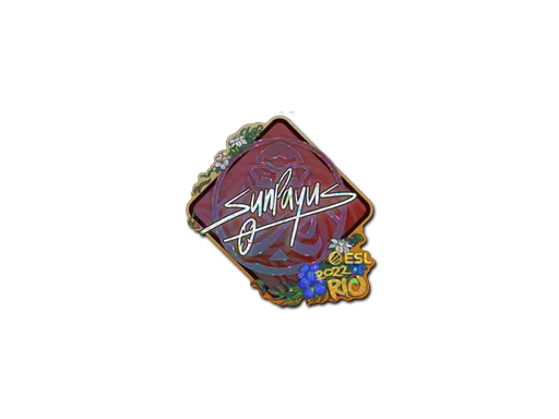 Sticker | SunPayus (Glitter) | Rio 2022