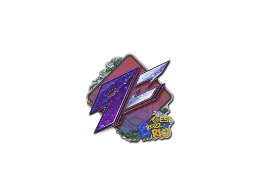 Sticker | 9z Team (Glitter) | Rio 2022
