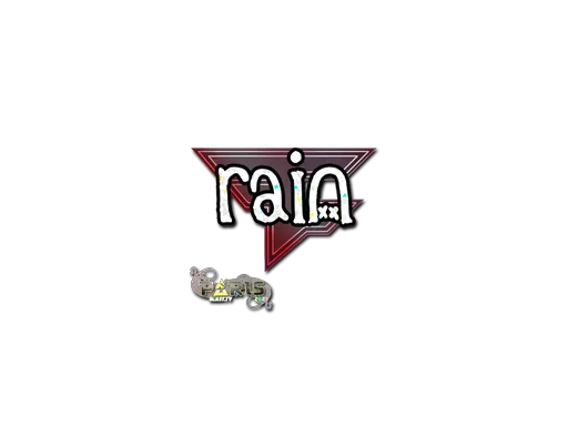 Sticker | rain (Glitter) | Paris 2023