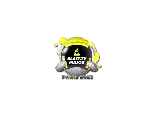 Sticker | BLAST.tv (Glitter) | Paris 2023