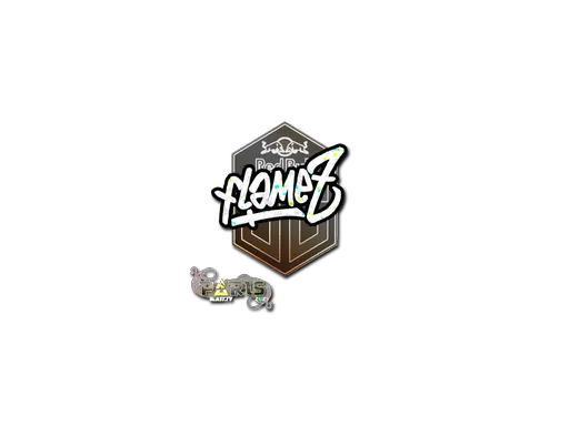 Sticker | FlameZ (Glitter) | Paris 2023