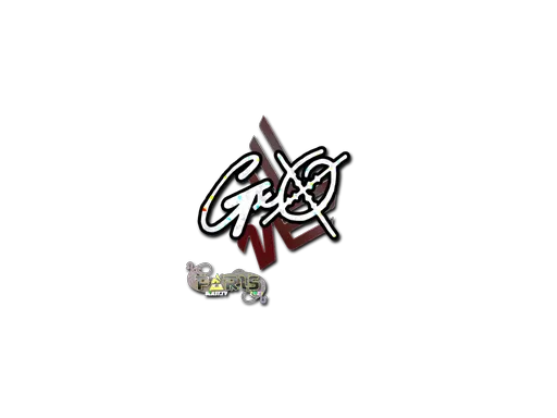 Sticker | gxx- (Glitter) | Paris 2023