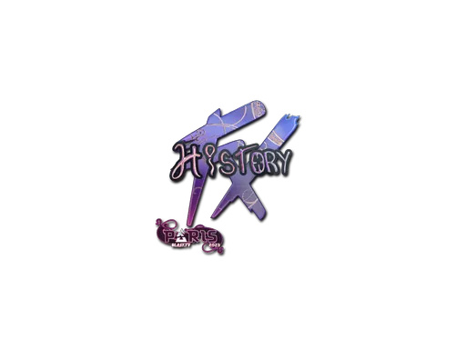 Sticker | History (Holo) | Paris 2023