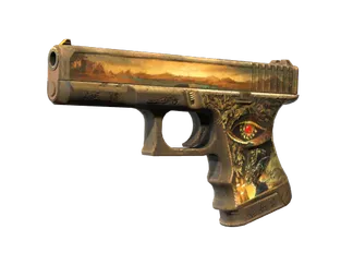 Souvenir Glock-18 | Ramese's Reach (Well-Worn)