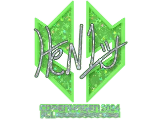 Sticker | HEN1 (Glitter) | Copenhagen 2024
