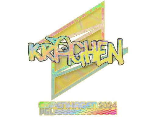 Sticker | kraghen (Holo) | Copenhagen 2024