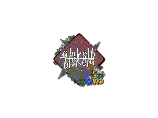 Sticker | Aleksib (Glitter) | Rio 2022