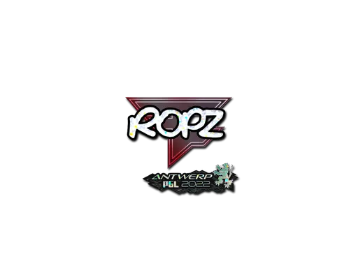 Sticker | ropz (Glitter) | Antwerp 2022