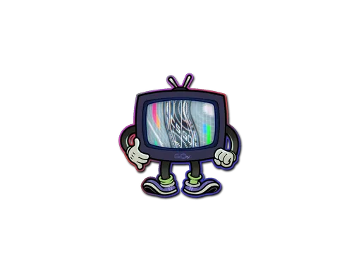 Sticker | Global TV (Lenticular)