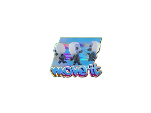 Sticker | Move It (Holo)