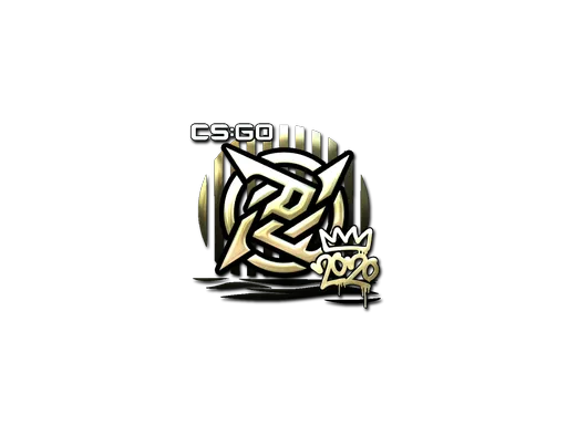 Sticker | Ninjas in Pyjamas (Gold) | 2020 RMR