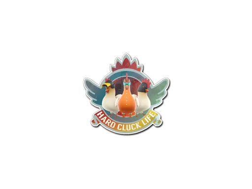 Sticker | Hard Cluck Life (Holo)