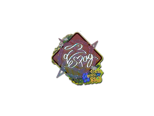 Sticker | es3tag (Glitter) | Rio 2022