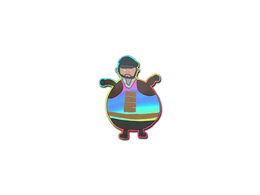 Sticker | Poorly Drawn Balkan (Holo)