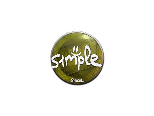 Sticker | s1mple | Katowice 2019