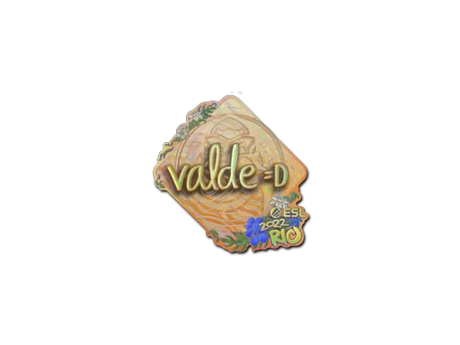 Sticker | v4lde (Holo) | Rio 2022