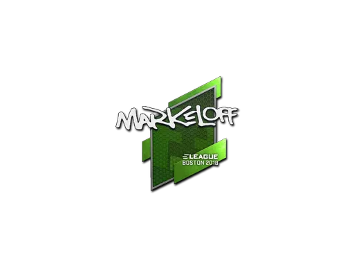 Sticker | markeloff | Boston 2018