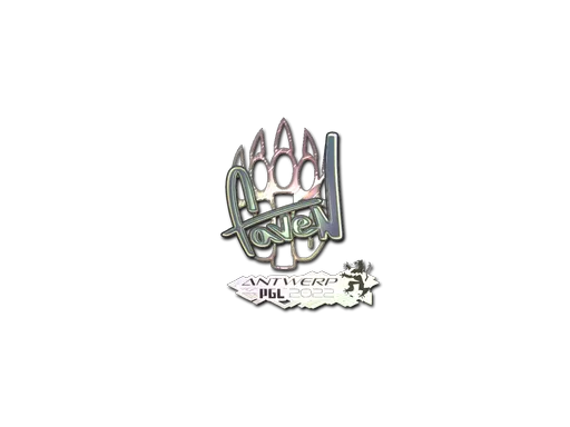 Sticker | faveN (Holo) | Antwerp 2022