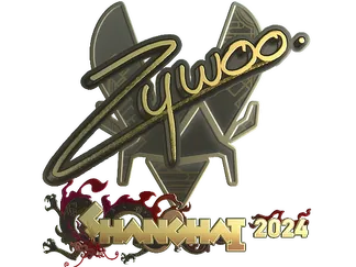 Sticker | ZywOo (Gold) | Shanghai 2024
