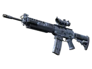 SG 553 | Night Camo (Field-Tested)