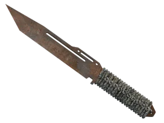 ★ Paracord Knife | Rust Coat (Battle-Scarred)