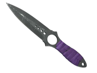 ★ Skeleton Knife | Ultraviolet (Battle-Scarred)