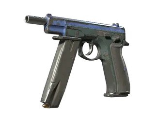 CZ75-Auto | Indigo (Battle-Scarred)