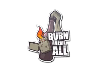 Sticker | Burn Them All