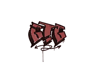 Sealed Graffiti | GTG (Blood Red)
