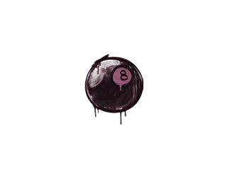 Sealed Graffiti | 8-Ball (Princess Pink)